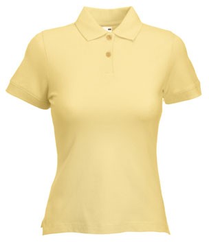 Fruit of the Loom Lady-Fit Polo (pastellgelb) 9,90 