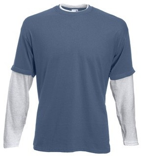 F.o.t.L. Layerd Tee (steel-ash) 9,76 �