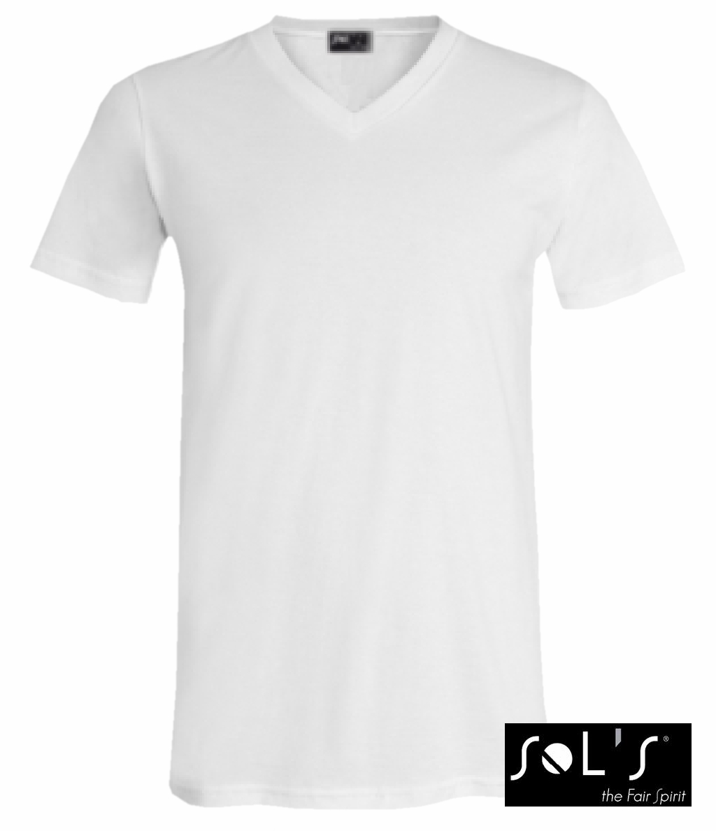 SOL�s V-Neck Short Sleeve Tee Shirt Master (white) 12,69 �