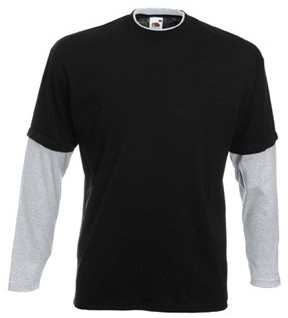 F.o.t.L.. Layered Tee (black-ash) 9,76 �
