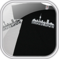 Münchner Respekt T-Shirts Flexdruck