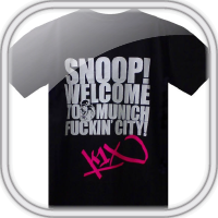 Snoop Dog welcome-Shirt Flexdruck